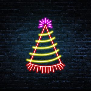 Neón Árbol de Navidad